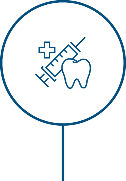 世田谷区 駒沢 駒沢歯科•矯正歯科クリニック ご予約に基づいて診察し、
今の症状や今後の治療に関するご希望などを詳しく伺います。